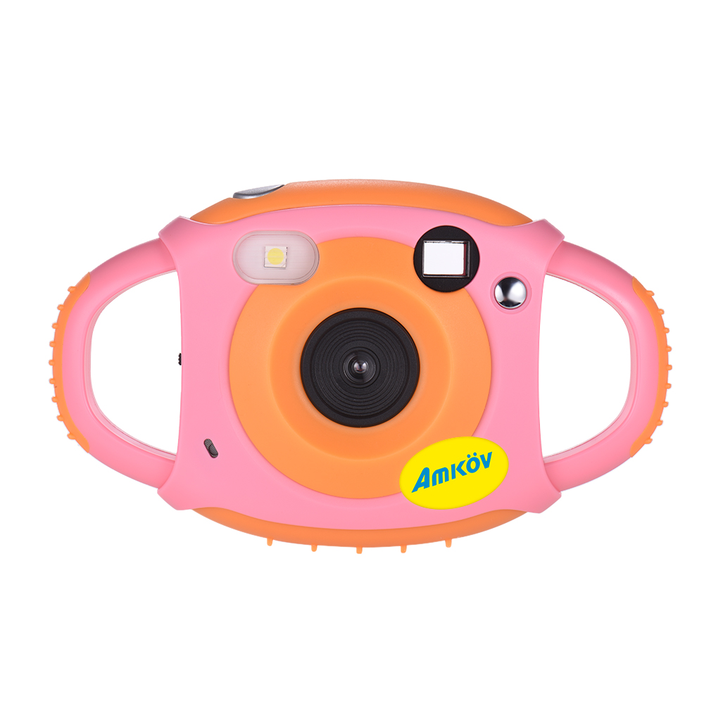 Amkov-cámara de vídeo Digital para niños y niñas, batería de litio integrada de máximo 5 megapíxeles, de Año