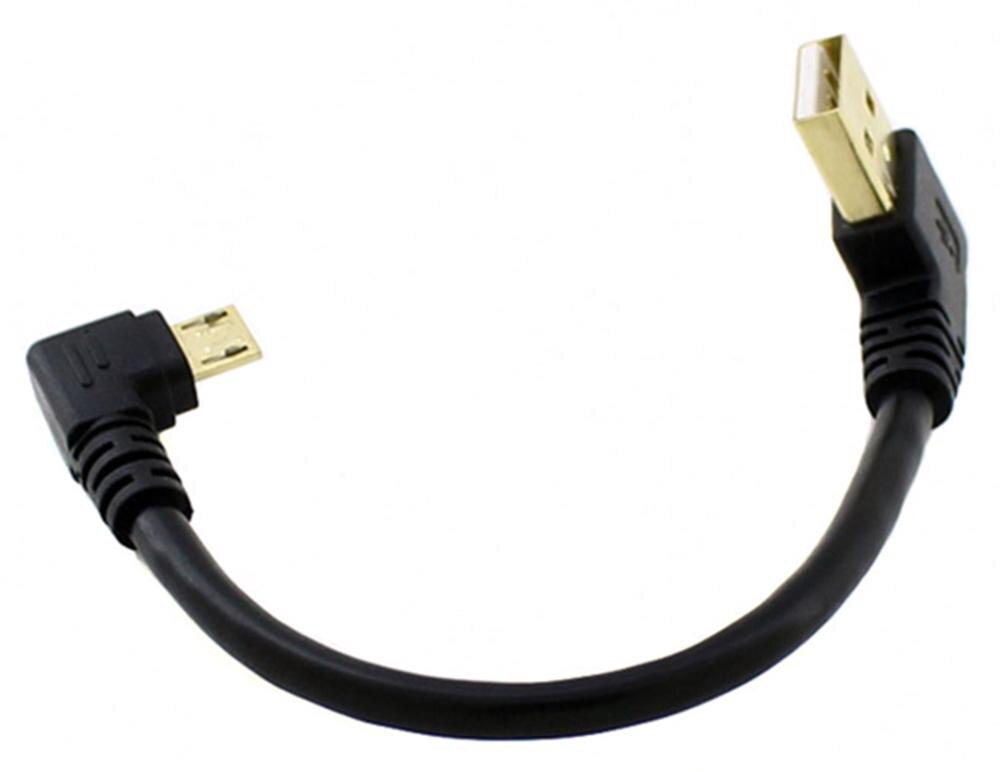 90 degree Micro USB Cable 3A Fast Charger USB Cord Sony Nylon For Samsung Power Cable Phone line elbow Data Xiaomi Android S5O7