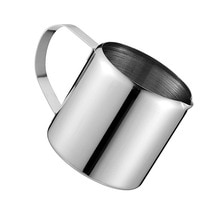 5Oz Mini Melk Cup Kruik, Rvs Espresso Pitcher Latte Opschuimen Werper