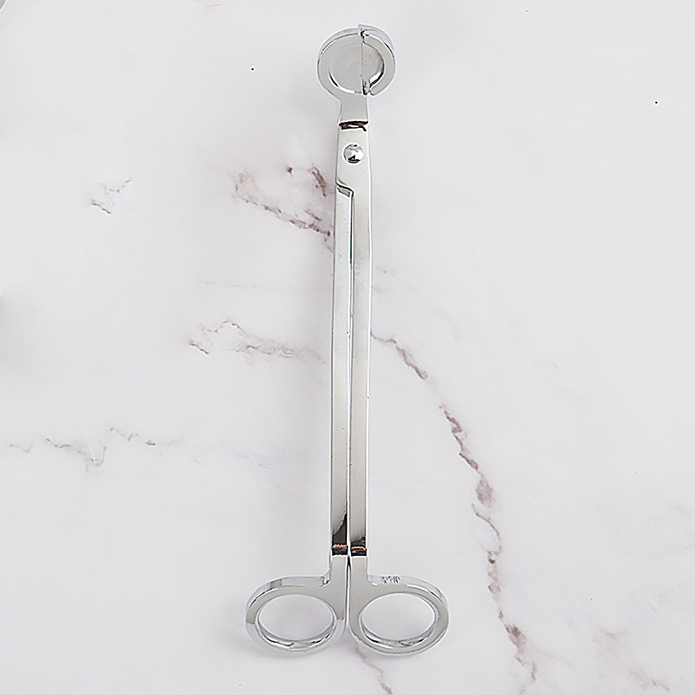 Kaarsenlont Trimmer Rvs Kaars Schaar Trim Lont Ronde Hoofd Cutter Olie Lamp Trim Schaar Cutter Kaars Accessoires: RY0041-01
