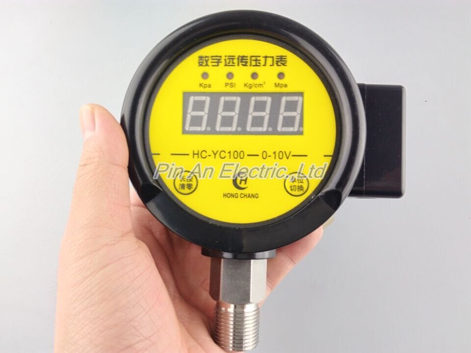 0-16MPA Digital remote pressure gauge constant pressure water supply DC12V-24v Digital remote pressure gauge