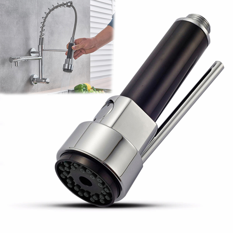 Kitchen Pull Out Faucet Spray Head Handheld ABS Tap Water Saving High Pressure Sprayer Nozzle Bathroom Sink Tap Replacement