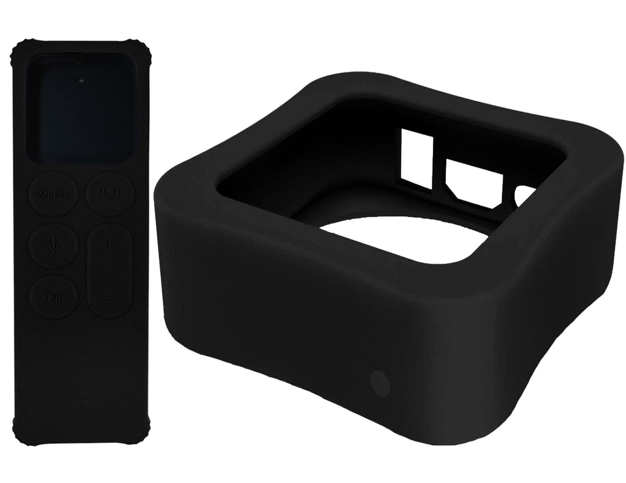 Siliconen Beschermhoes Skin Voor Apple Tv Box 4K 5TH Afstandsbediening Bescherm Case