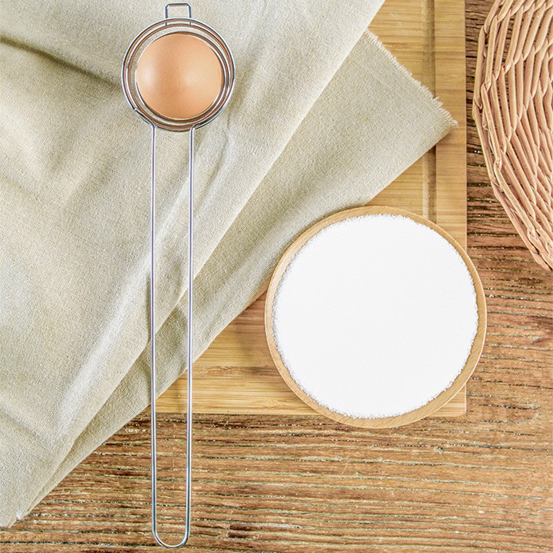 Stainless Steel Egg Yolk Separator Egg White Divider Cooking Tool Kitchen Gadgets WXV