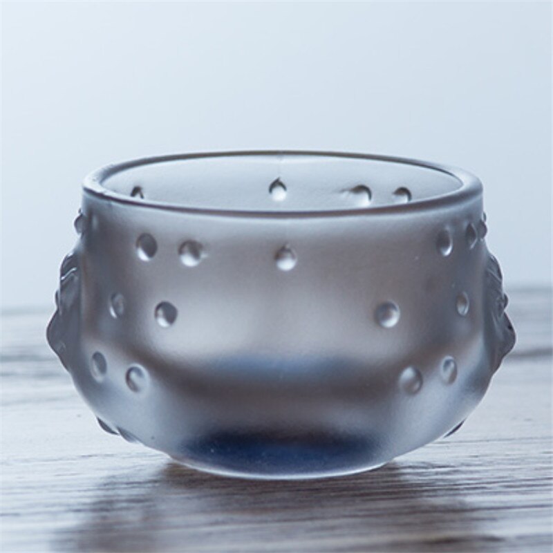 Transparent Tea Cup Heat Resistant Glass Master Cup Home Handmade Small Tea Bowl Office Kung Fu Water Mug Drinkware