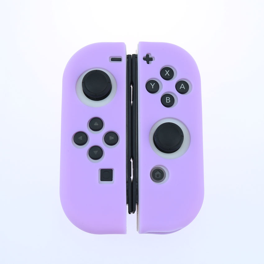 YuXi-funda protectora de silicona para Nintendo Switch Joy Con, funda suave antideslizante para NX NS Joycon: K-K