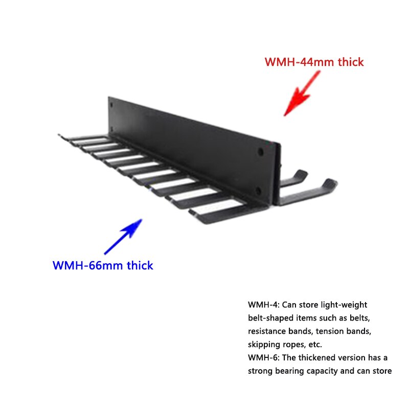 Wall Mounting Hook Barbell Rod Rack Belt Rack Skip... – Grandado