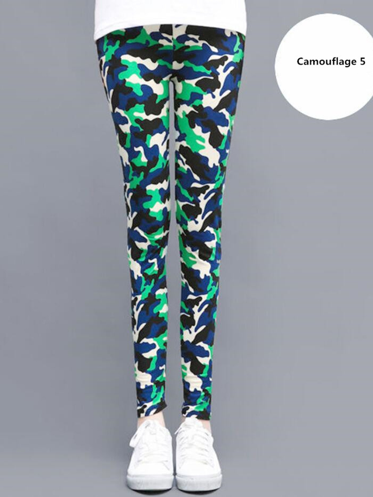 Leggings de camuflaje a la para mujer, pantalones de realce con estampado Sexy para mujer, mallas deportivas informales de talla grande: S / Castaño