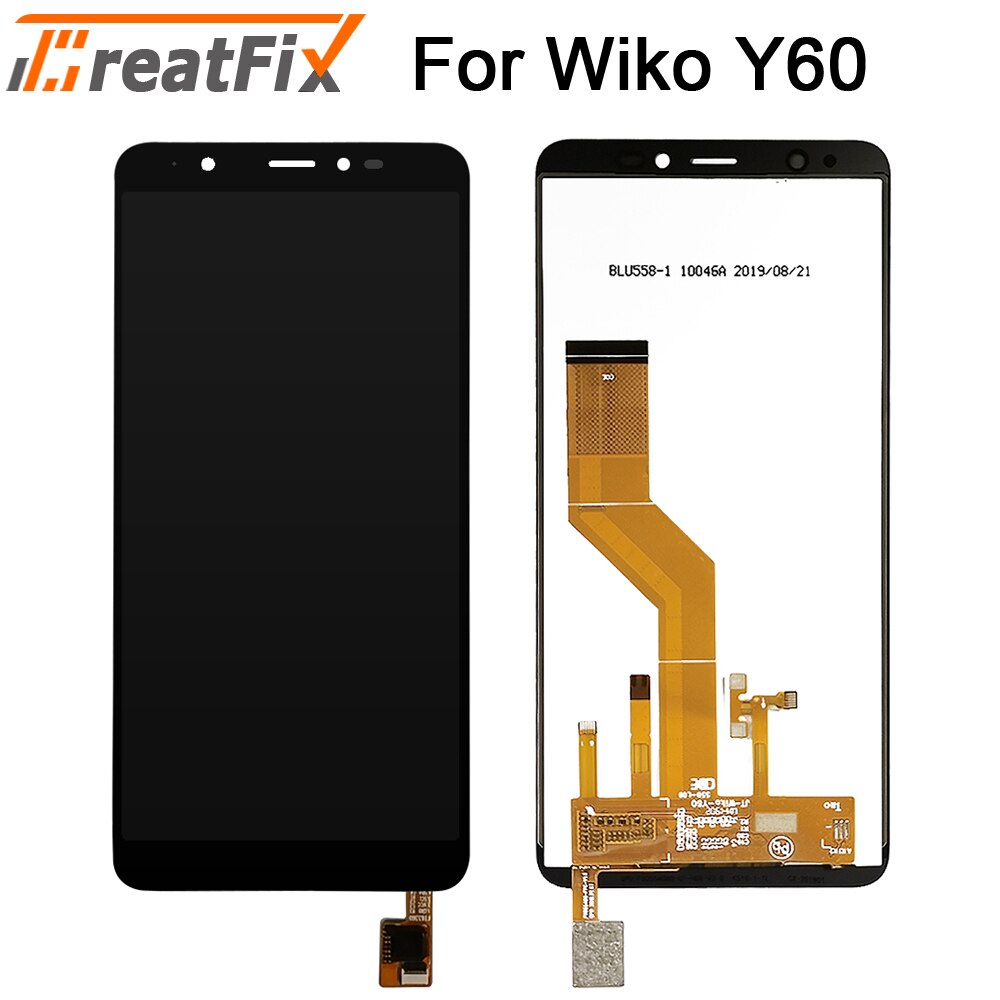 Original Tested For Wiko Y50 Y60 Y70 Y80 LCD touch Screen LCD Display Assembly Replacement lcd for wiko Y80 Jerry 4 screen