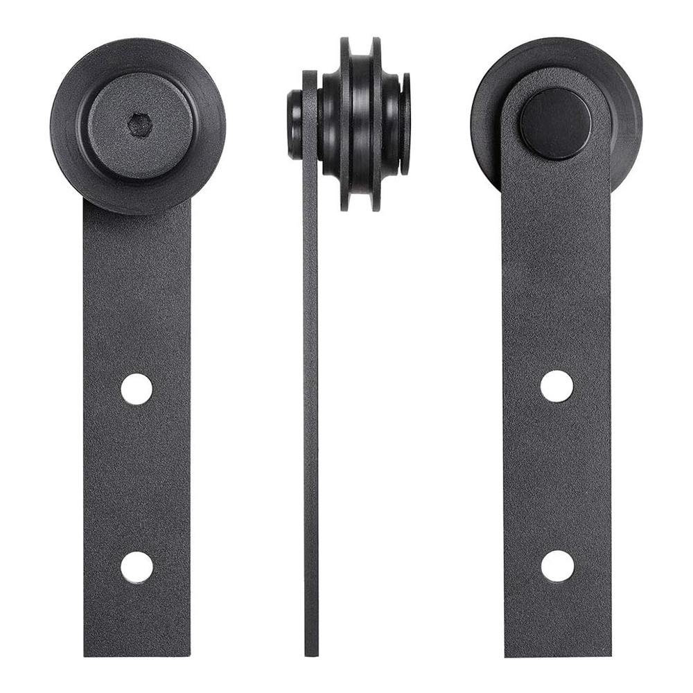 LWZH Rulli hardware per porte scorrevoli dell'armadio per ganci per porte scorrevoli circonvallazione in modo ecologico (non includere traccia)
