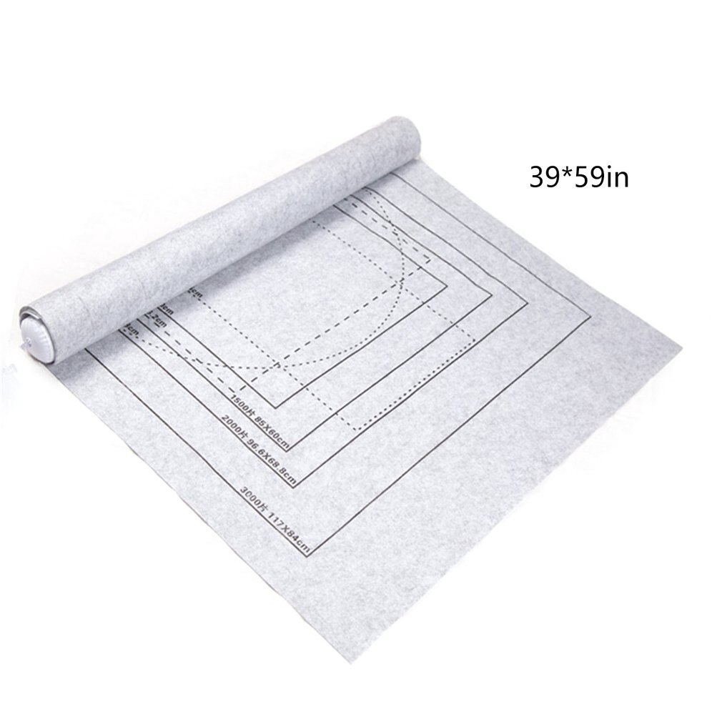 Jigsaw Roll Jigsaw Storage Felt Mat Jigsaw Puzzle Game mat Jigsaw roll mat felt mat jigsaw storage mat Puzzle storage blanket: violet