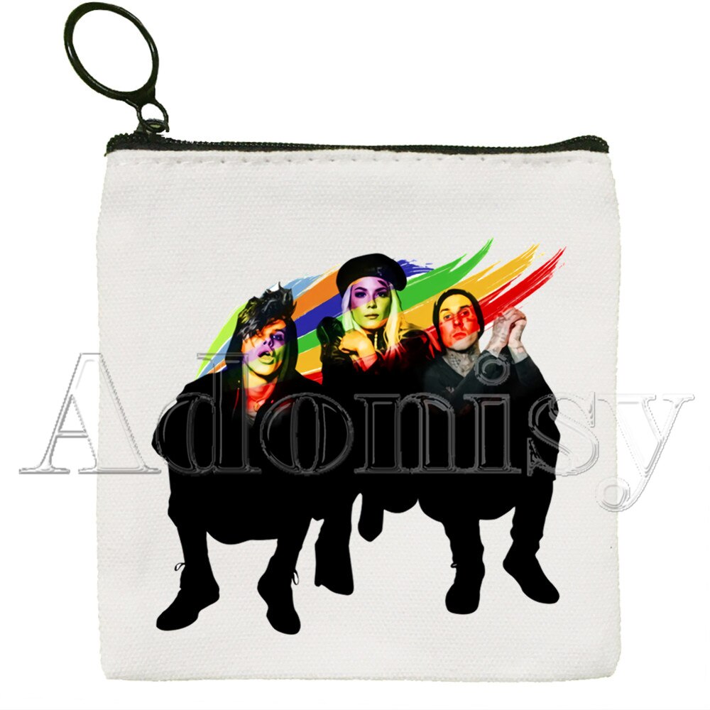 Yungblud Koreanische Stil Cartoon Gedruckt Leinwand Tasche Leinwand Einfache und Modische Lagerung Tasche