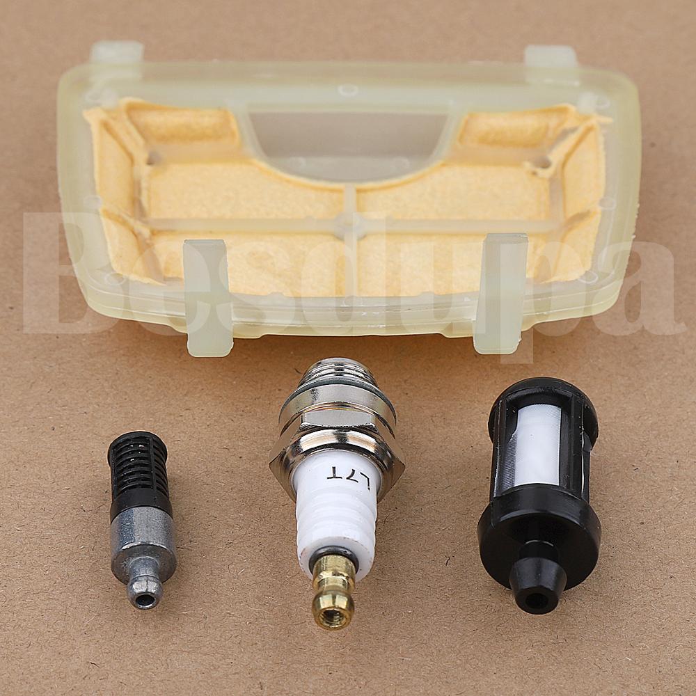 Air Fuel Filter & Bougie Voor Stihl MS171 MS181 MS211 Ms 171 181 211 Kettingzaag 1139 120 1602