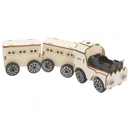 Wooden Craft Train STEM Principle DIY Brain Develo... – Grandado