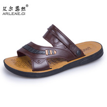 Mænds sandaler åben tå slip on casual sko mænd flade skridsikre hjemmesko romerske sommer strandsandaler sandalier hombre