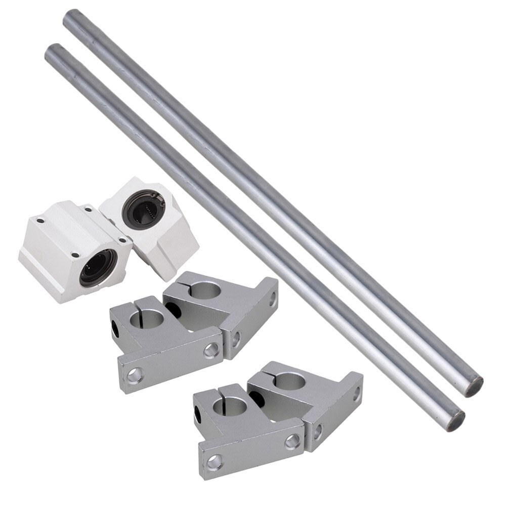 12MM OD Liner Schiene linear Welle Optischen Achse Länge 200 300 400 500mm &Ampere; SCS12UU CNC Ball Rutsche einheiten SK12 Unterstützung einstellen von 8: 350MM