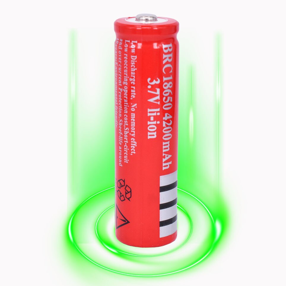 100%  originale 18650 3.7v 4200 mah 18650 genopladelige lithium batterier til gtl evrefire lommelygte batterier