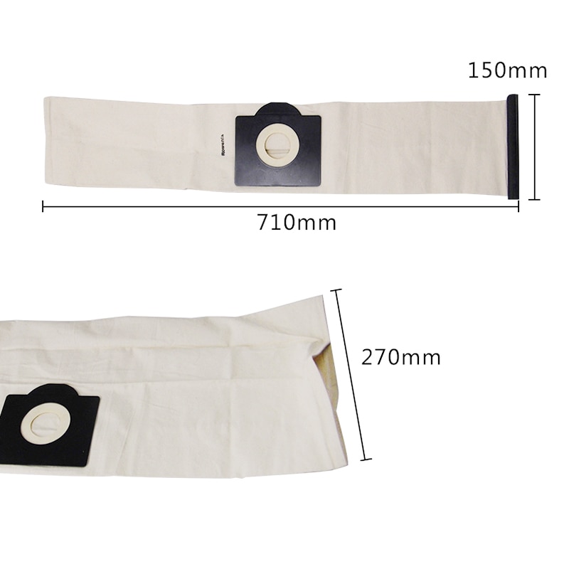 1Pc Wasbare Doek Stofzakken Voor Karcher WD3 MV3 SE4001 A2299 K2201 F K2150 Stofzuiger Onderdelen Vervanging stofzak
