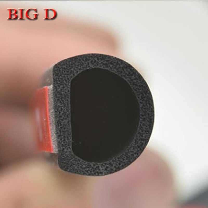 2M Auto Deur Afdichting Auto Strip Grote D Kleine D Z P B T Soort Waterdichte Trim Geluidsisolatie tochtstrip Rubberen Afdichting Strip Accessoire
