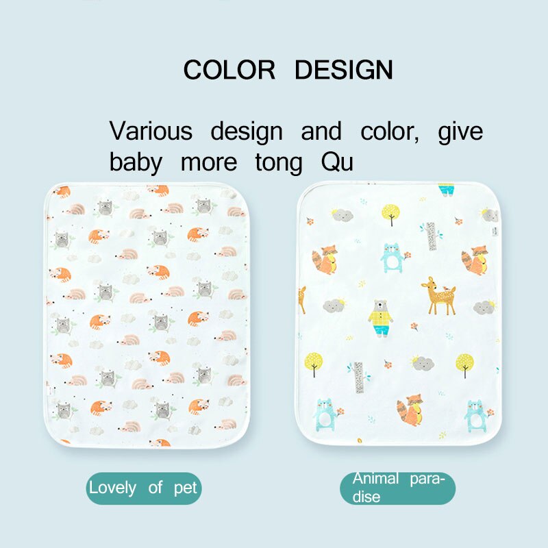 Baby Diaper Changing Mat Infants Portable Foldable Washable Waterproof Mattress Travel Floor Mats Cushion Reusable Pad Baby Care