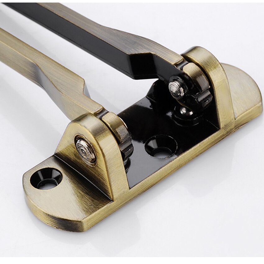 Swing Bar Deurslot Home Security Deurslot, Voordeur Sloten Voor Kinderen, thuis Versterking Lock Voor Swing-In Deuren, Zinklegering