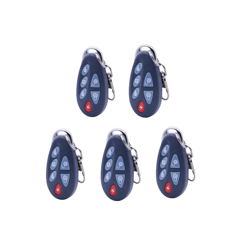 Meian PB-403R bras sans fil désarmer télécommande 6 boutons clés télécommande qui peut contrôler l'interrupteur d'alimentation