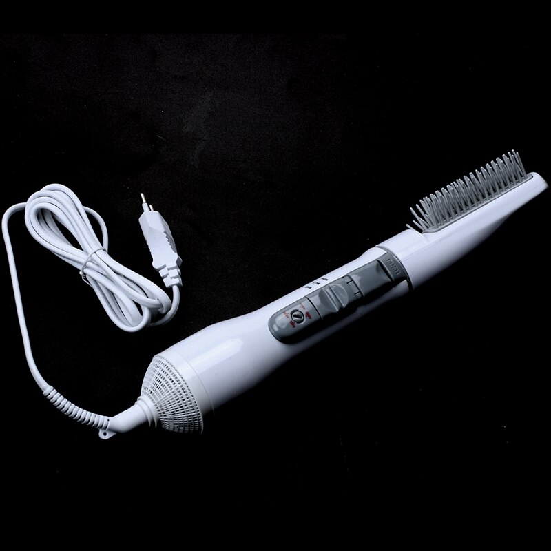 8- in -1 monitoimityylinen sähköinen hiustenkuivaaja hiustenkuivain setti kiharrin muotoinen harja kampa air eu plug-white