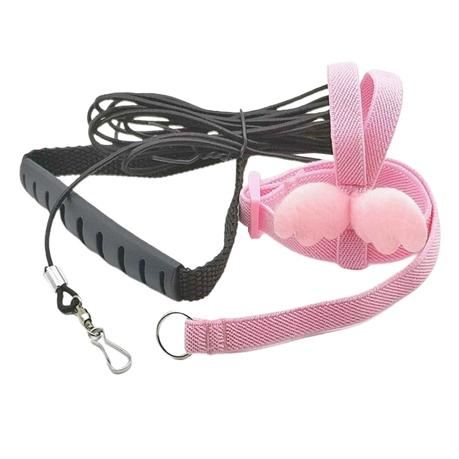 Laisse pour animaux de compagnie perroquet oiseau réglable harnais volant entraînement corde jaune multi-taille