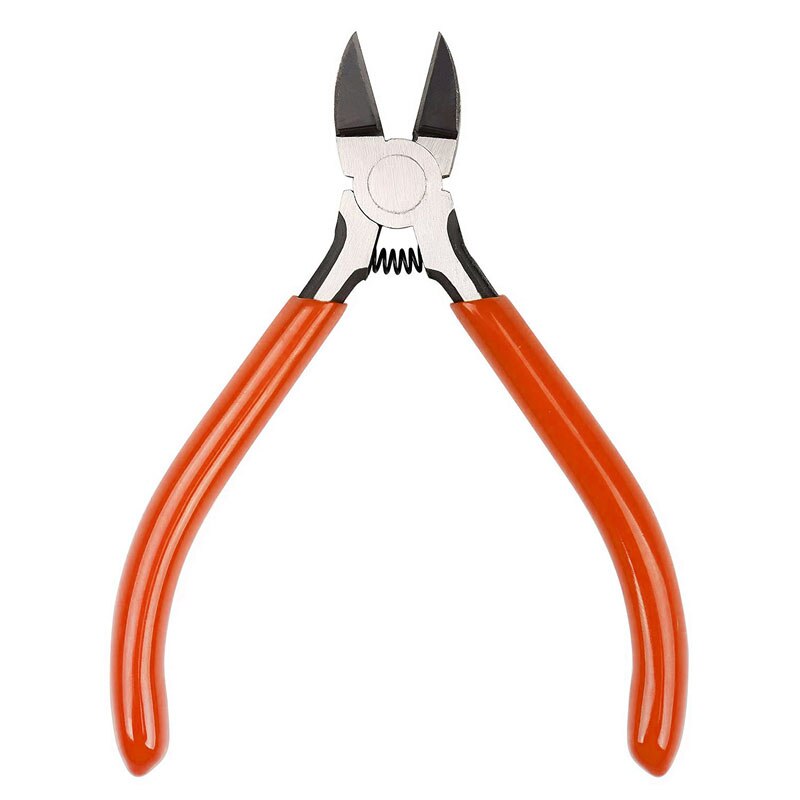 (2pcs/ lot) Stainless Steel Diagonal Pliers Nipper Durable Cable Side Cutter Plier Cable Scissors Shear Handy Wire Cutting Tool