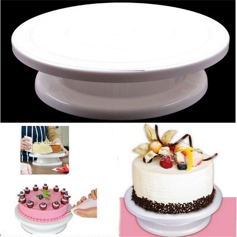 Turntable Cake Decorating Rotating Stand DIY Cake Rack Baking Tool Kitchen Accessories Cake Decorating Tools Cake Tools