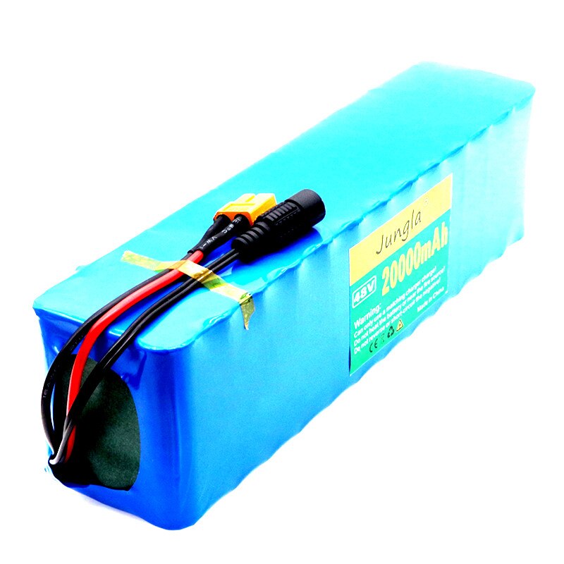 Batterie lithium-ion XT60, 48v, 20ah, 1000w, 13S3P, 20000mah, 54.6v, pour scooter électrique avec BMS
