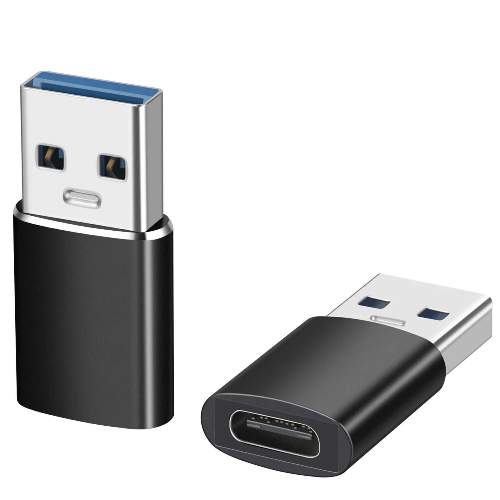 Adapter USB 3.2 Type-C 10 Gb/s OTG typu C USB C męski na USB 3.2 żeński do Macbooka Xiaomi Samsung USBC OTG Connector: YELLOW