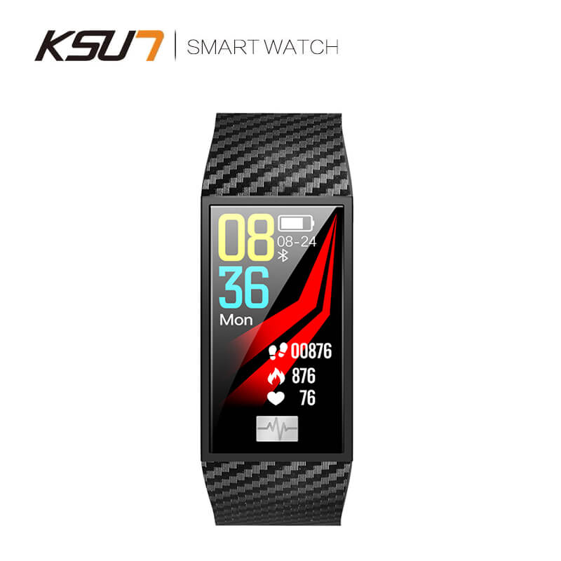 Ksun KSS701 Smart Horloge Fitness Armband Miband Band 3 Grote Touch Screen Oled Bericht Hartslag Tijd Smartband