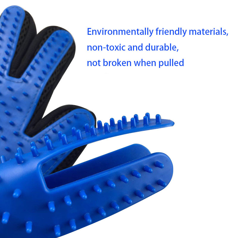 Brosse à poils en Silicone pour chats | Gant de toilettage pour animaux, peigne de brosse nettoyage, produits d'élimination des animaux de compagnie pour chat, brosse à poils pour animaux