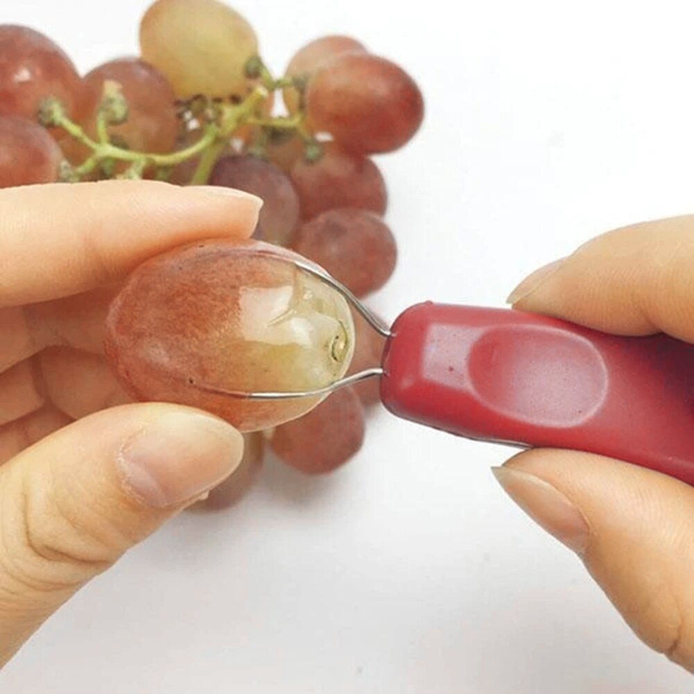 Rvs Druiven Dunschiller Huishouden Druiven Peeling Tool Keuken Fruit Tool Draagbare UD88