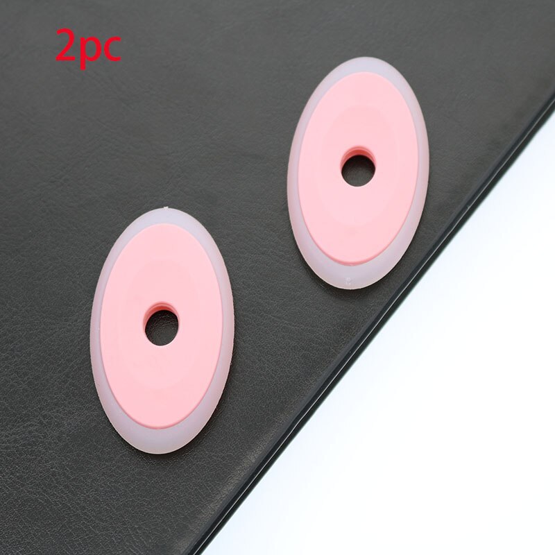 2Pc Neutrale Uitwisbare Pen Speciale Rubber Leuke Cartoon Ovale Gum Kinderen Studenten Briefpapier School Kantoorbenodigdheden: Pink