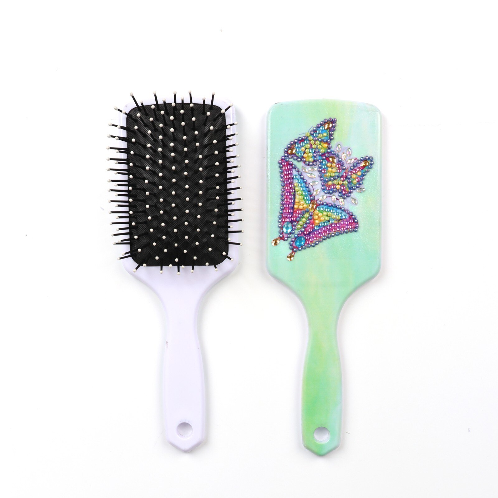 Peinture diamant 5D à faire soi-même, avec des animaux de dessin animé, peigne à strass, brosses à cheveux en forme spéciale, artisanal fait à la main: 7