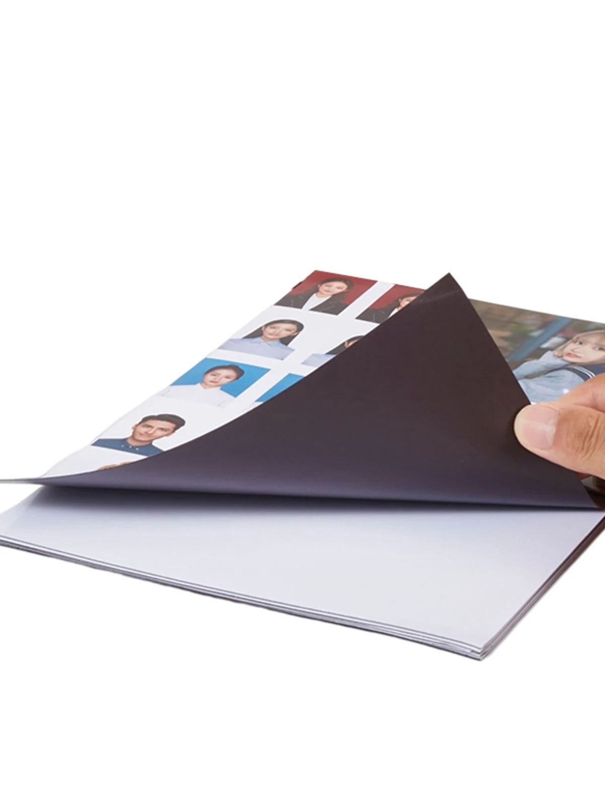 5 Blatt bedruckbare Magnetblätter machen Kühlschrank-Fotomagneten, glänzendes Druckpapier, 13,5 mm Dicke, für Tintenstrahldrucker, 4 x 6