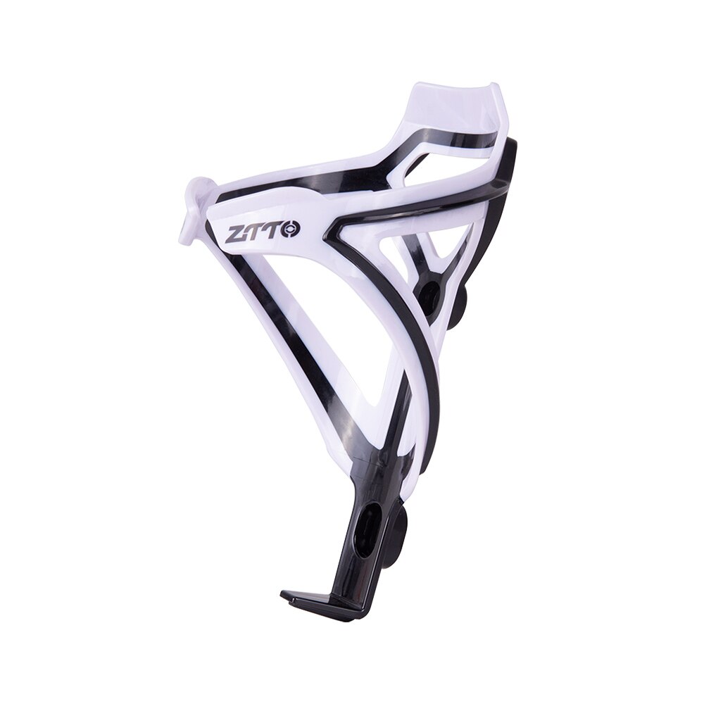 ZTTO MTB road bike Bottle Cage Water Bottle Holder Socket Two-tone Ultralight Plastic Gray Pink Bicycle Part: WHITE