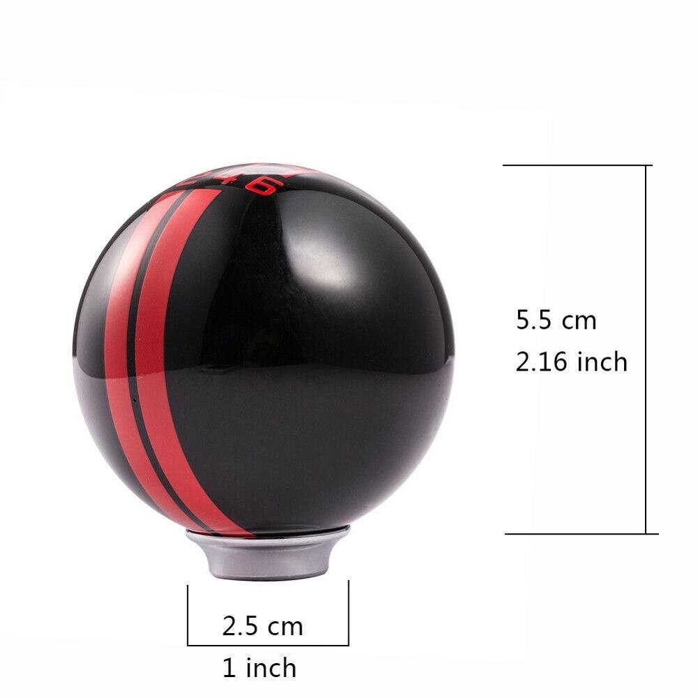 5 6 Speed Car Speed Stick Manual Gear Shift Knob Shifter Lever MT Cover
