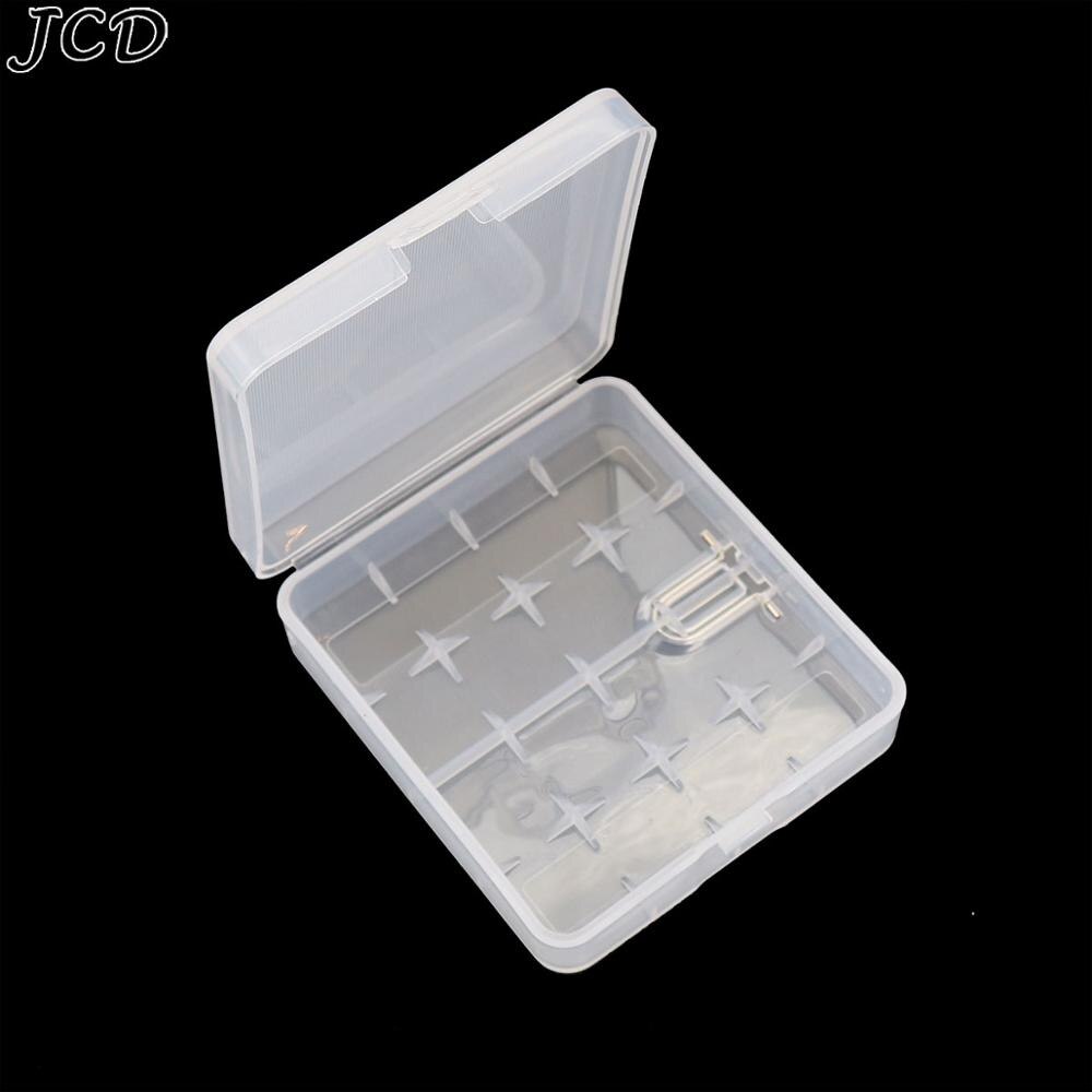 Jcd Hard Plastic 18650 Batterij Opbergdozen Case Houder Met Clip Voor 1/2/4/8x/10X18650 Oplaadbare Batterij Waterdichte Gevallen