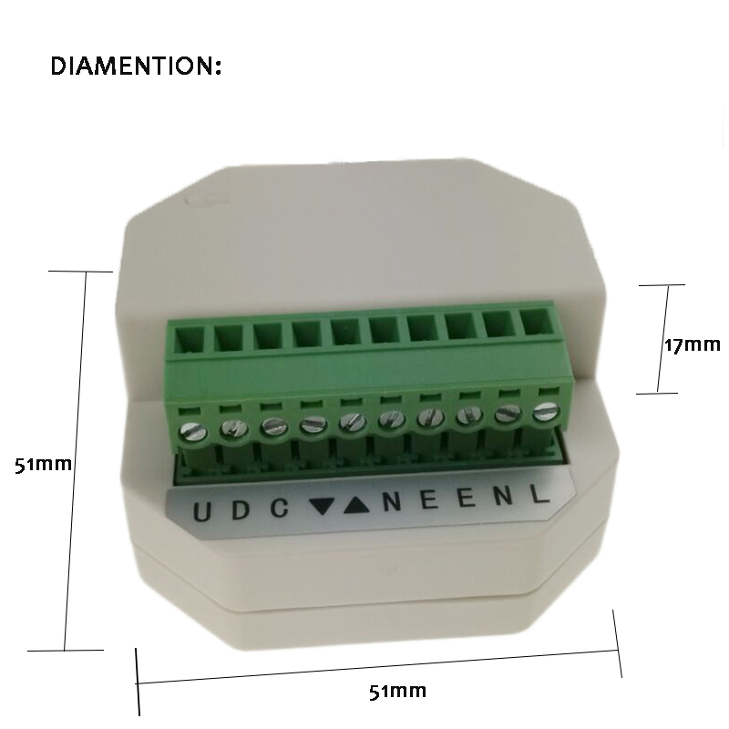 DC114B AC 230V single-channel wireless receiver , fit for all Dooya emitter remote