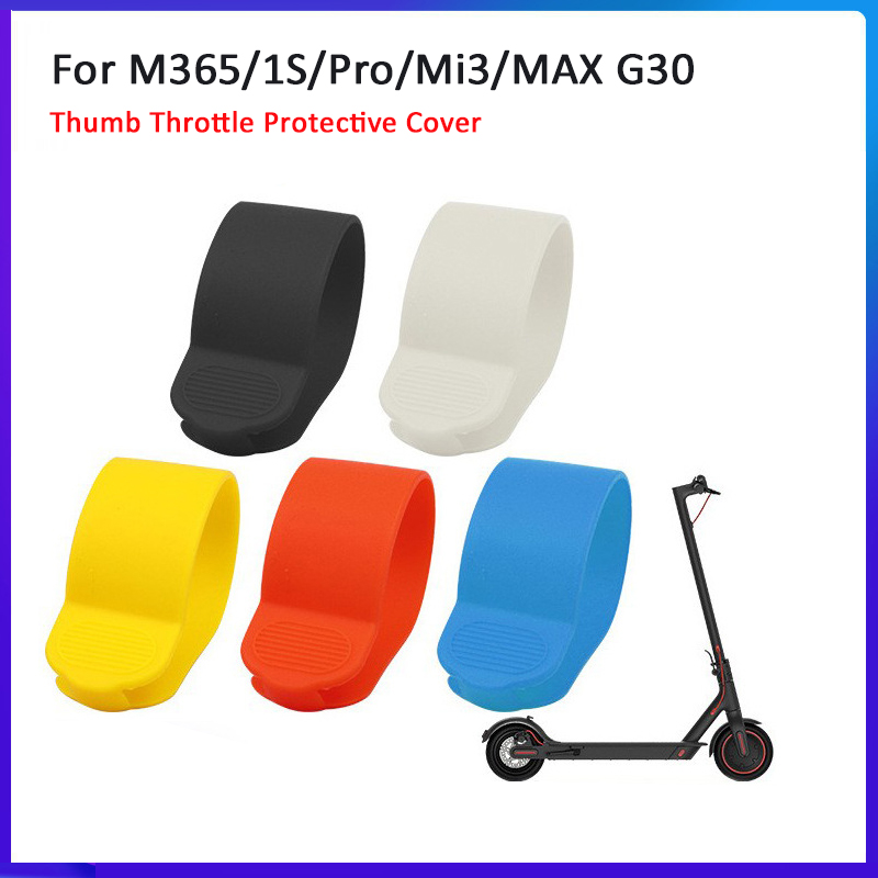 Elektrische Roller Daumen-drossel Schutzhülle Für Xiaomi M365/Pro/1S/MI3/MI4 Für Ninebot ES1 ES2 ES4/MAX G30 Silikon Hülse