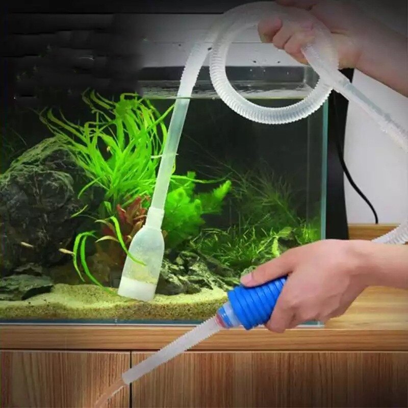 Aquarium Aquarium vide gravier filtre à eau réservoir de poisson Siphon pompe manuel facile à utiliser nettoyeur pompe sûr aspirateur outil