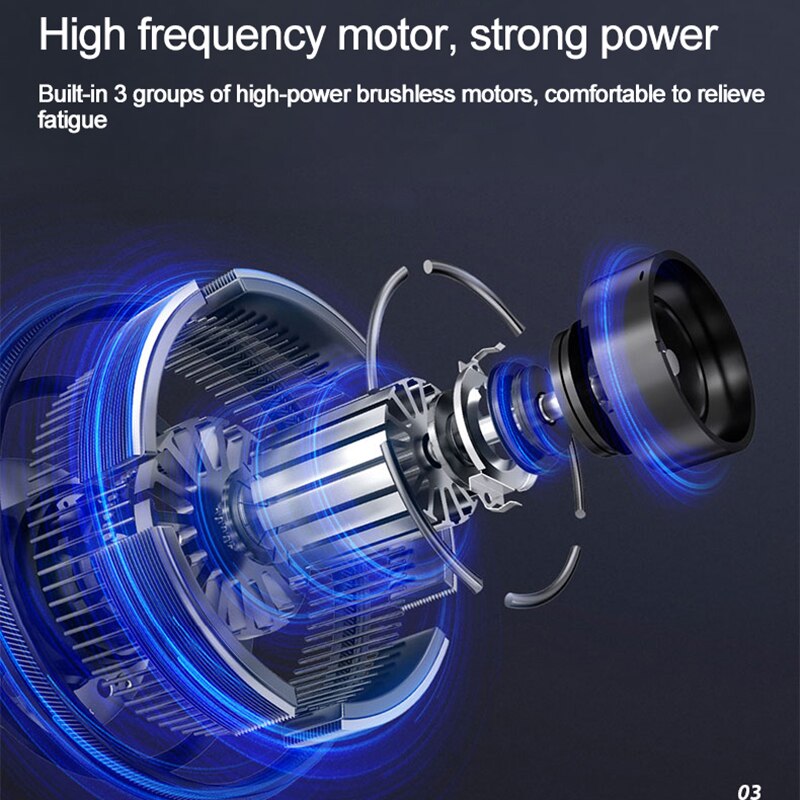 Auto Massage Kussen Rugleuning Ondersteunen Lumbale Kussen Verlichten Vermoeidheid Hals Usb Opladen Hoofdsteun Voor Office Home Auto Accessoires