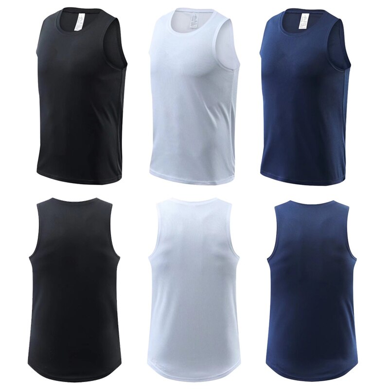 2022 Men Basketball vest Breathable Sport shirt Sleevess shirts top traning shirt Quick Dry workout gym vest fitness