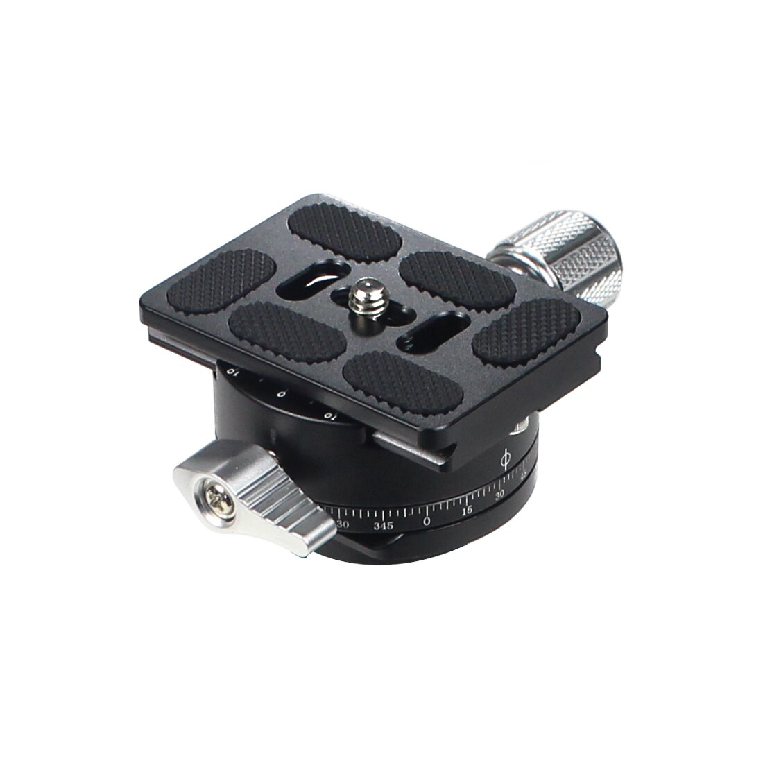 Mini Camera Clamp DSLR Quick Release Clamp Tripod Plate Mount Clip Panoramic Rotating Clamp for Arce Adapter Tripod