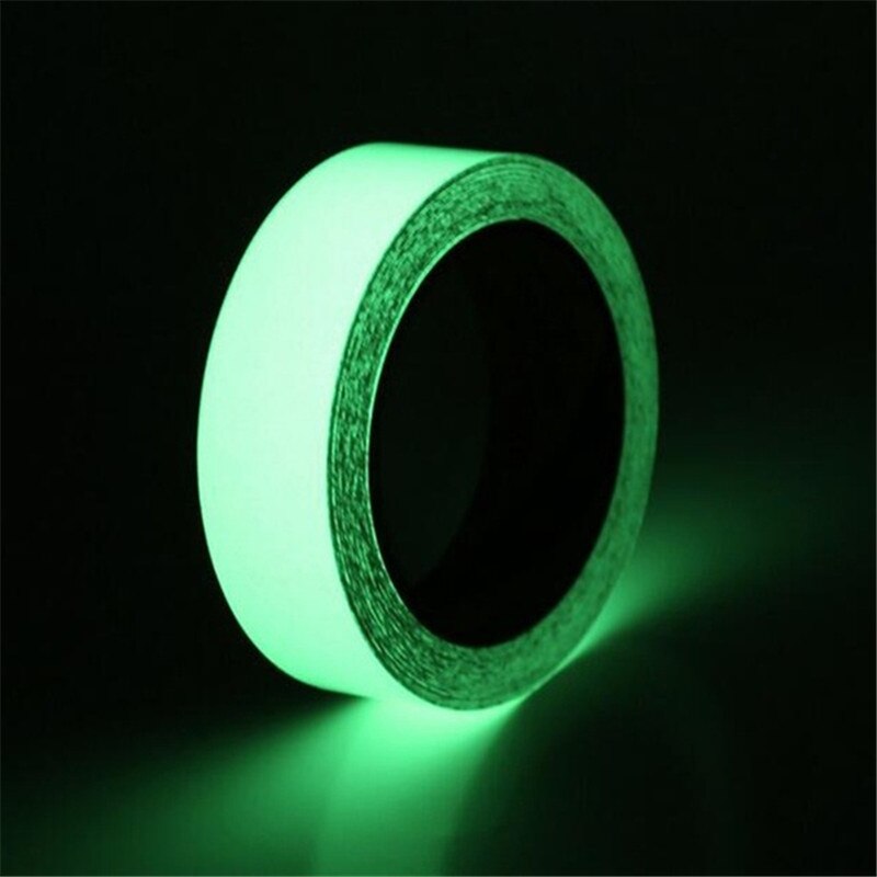 Cinta adhesiva luminosa para pared, cinta de advertencia que brilla en la oscuridad, decoración del hogar, escenario de seguridad, para Bar, , Club, 10mm x 3M