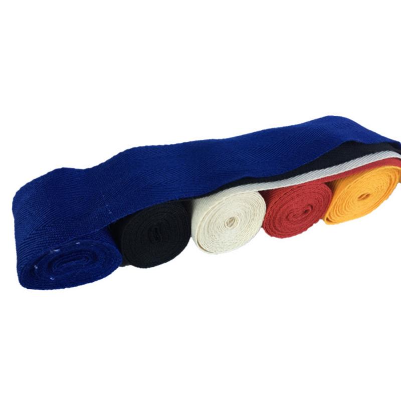 Largeur 5cm longueur 2.5M coton sport sangle boxe pansement Sanda Muay Thai MMA Taekwondo main gants enveloppes