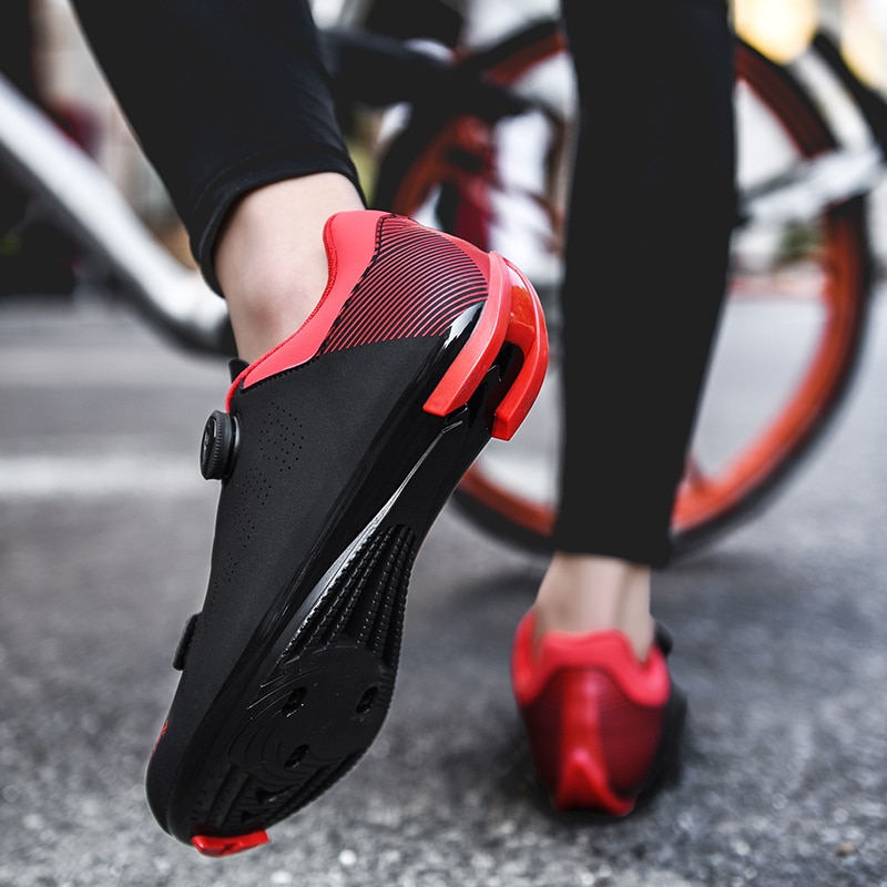 Männer Rennrad Schuhe Fahrrad Turnschuhe Anti-Unterhose Atmungsaktive Radfahren Schuhe selbst-Verriegelung Triathlon Sportschuhe Zapatos Bicicleta